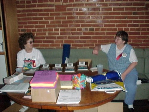 Friday night registration